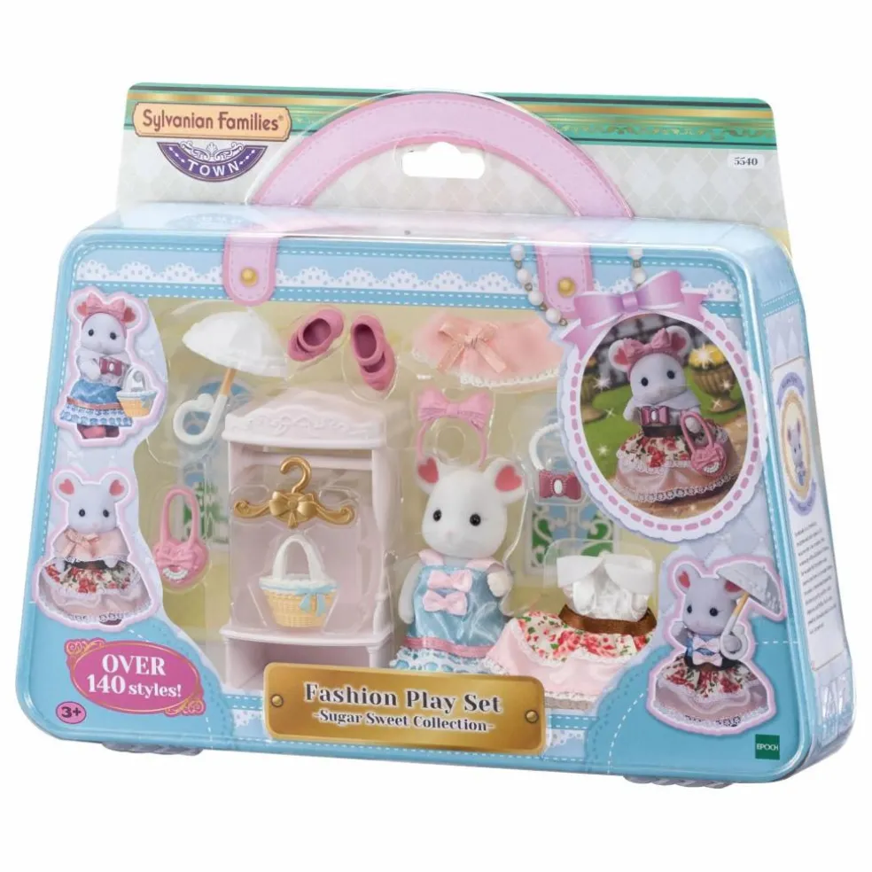 La valisette de mode et grande sœur souris marshmallow