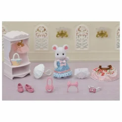 La valisette de mode et grande sœur souris marshmallow
