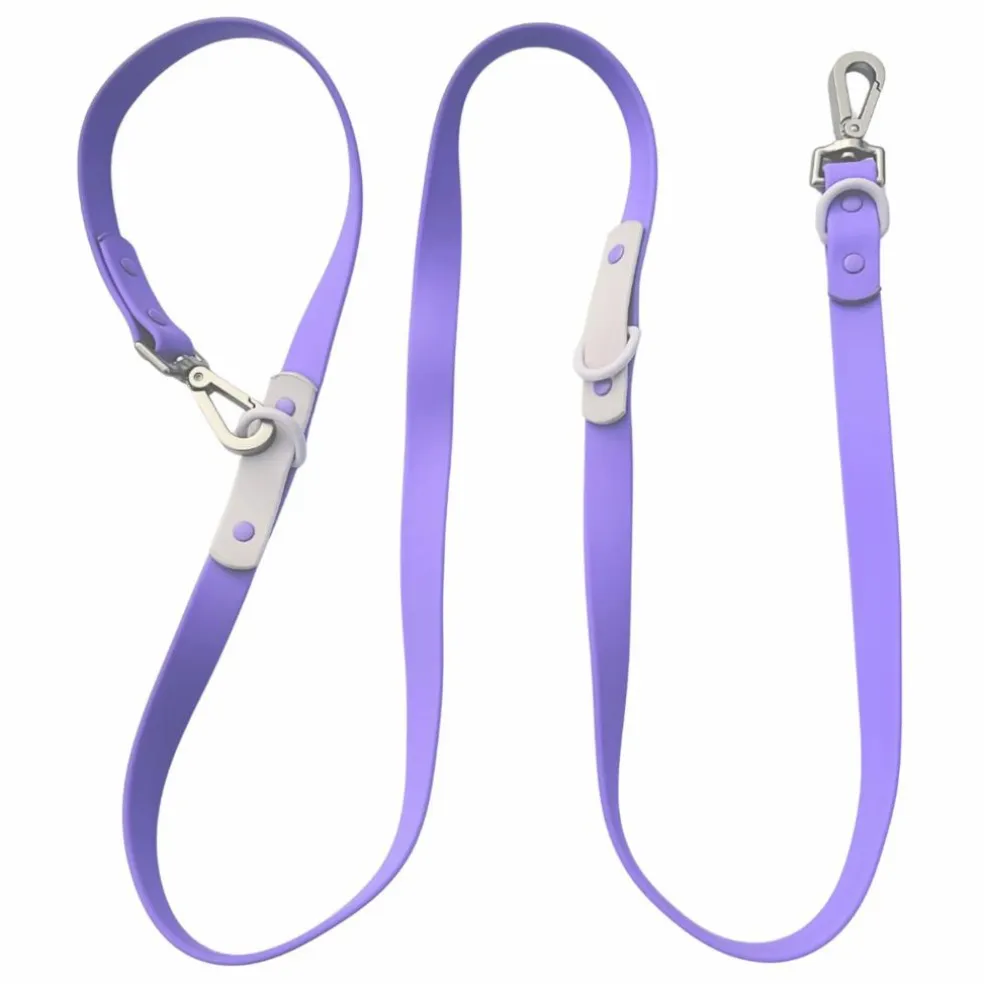 Laisse réglable pour chien | Lilas