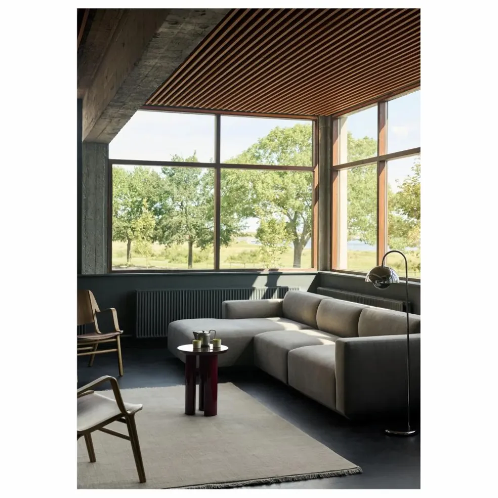 Lampadaire Flowerpot VP12, Verner Panton | Chromé