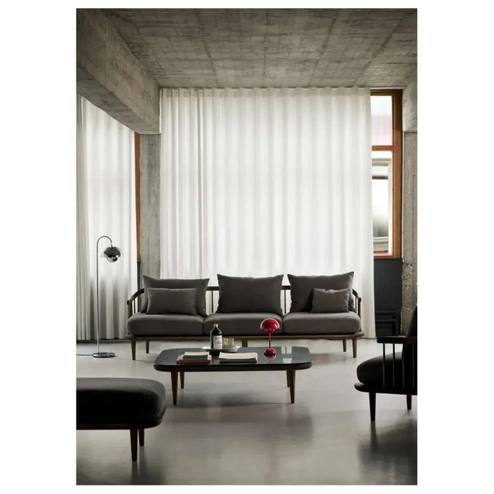 Lampadaire Flowerpot VP12, Verner Panton | Chromé
