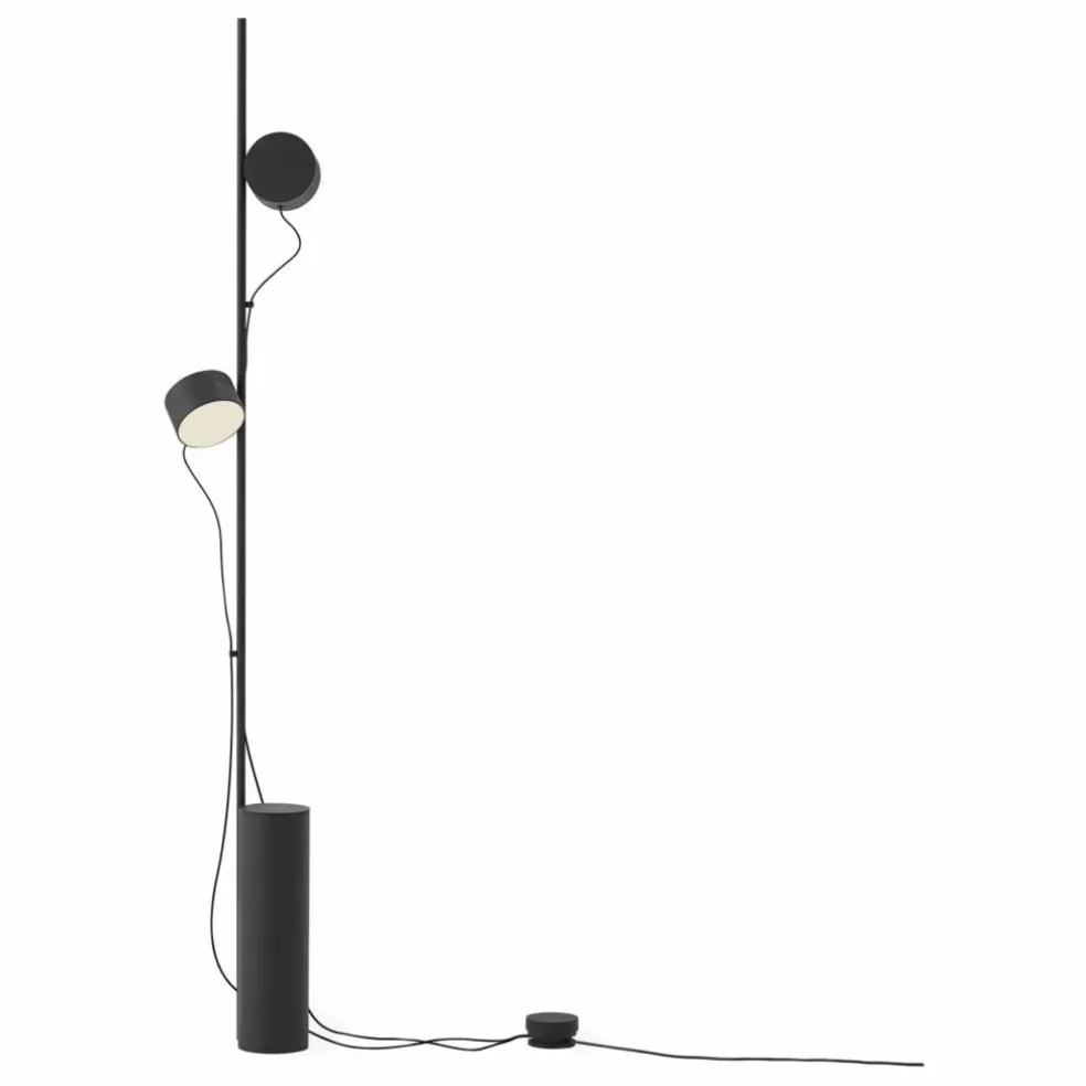Lampadaire Post Floor | Noir