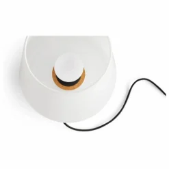 Lampe à poser Apollo en verre opalin | Blanc