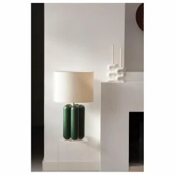 Lampe à poser Charlotte | Vert foncé