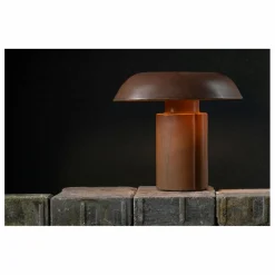 Lampe à poser en grès Oliver, Anita Le Grelle | Marron