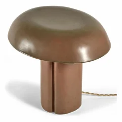 Lampe à poser en grès Oliver, Anita Le Grelle | Marron