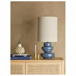 Lampe à poser Fabiola | Bleu