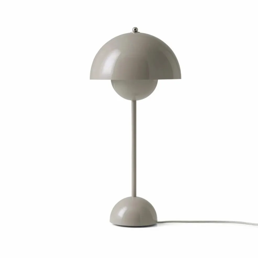 Lampe à poser Flowerpot VP3, Verner Panton, 1969 | Gris