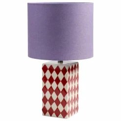 Lampe à poser Grid | Rouge