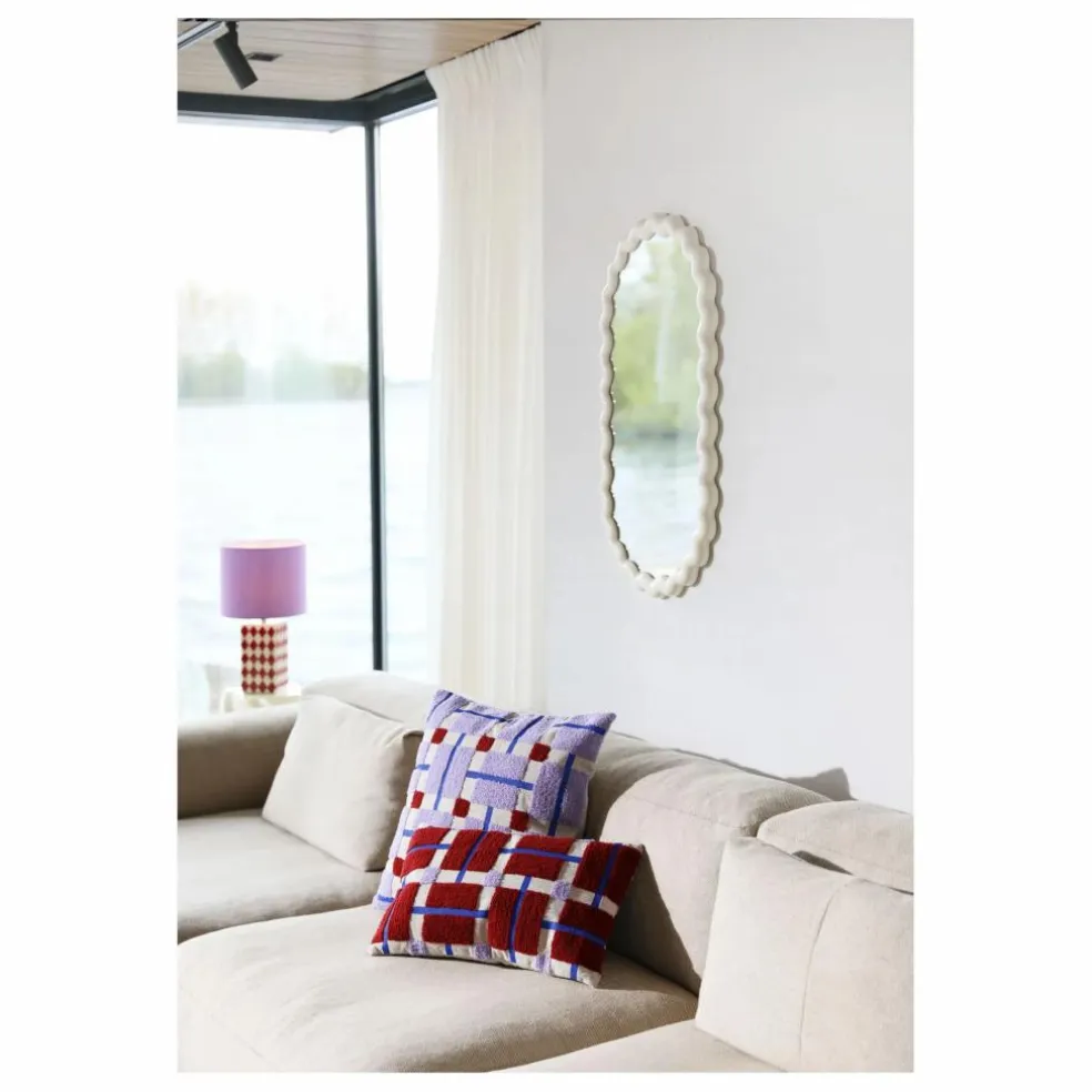 Lampe à poser Grid | Rouge