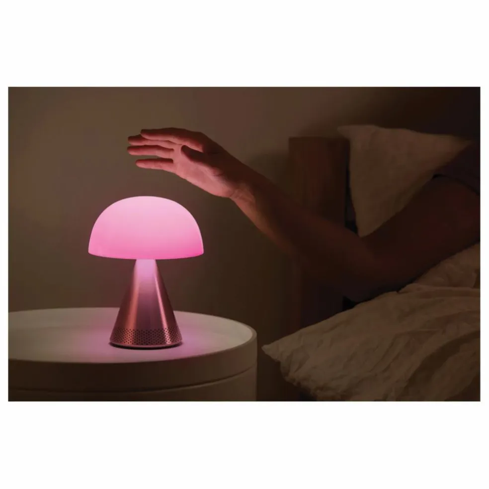 Lampe à poser Mina audio | Aluminium