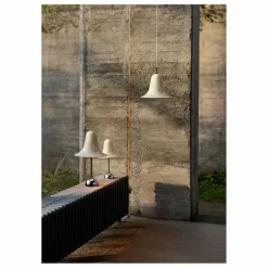 Lampe à poser Pantop | Crème