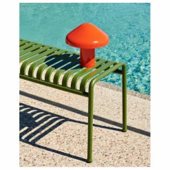 Lampe à poser Pao portative | Rouge