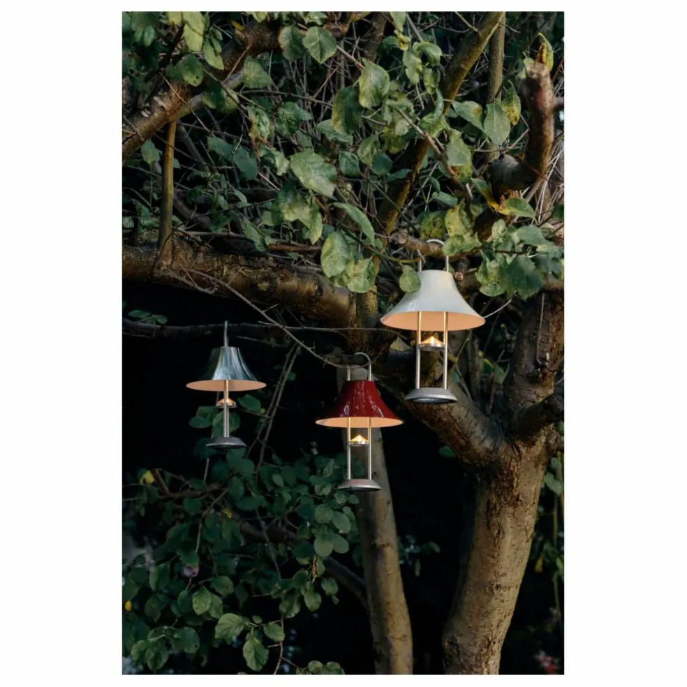 Lampe à poser portable Mousqueton - Inga Sempé | Rouge