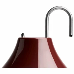 Lampe à poser portable Mousqueton - Inga Sempé | Rouge