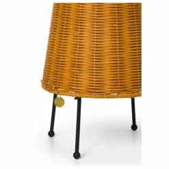 Lampe à poser Porti en rotin
