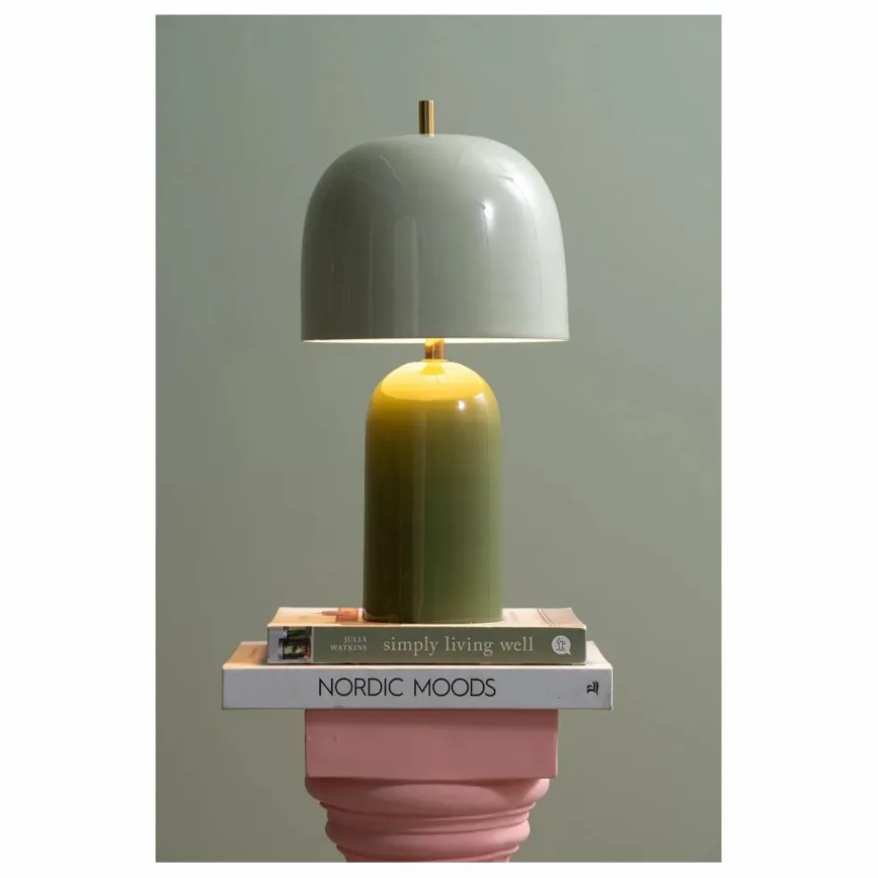 Lampe à poser Rico honey | Vert