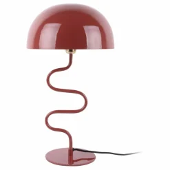 Lampe à poser Twist en émail | Rouge