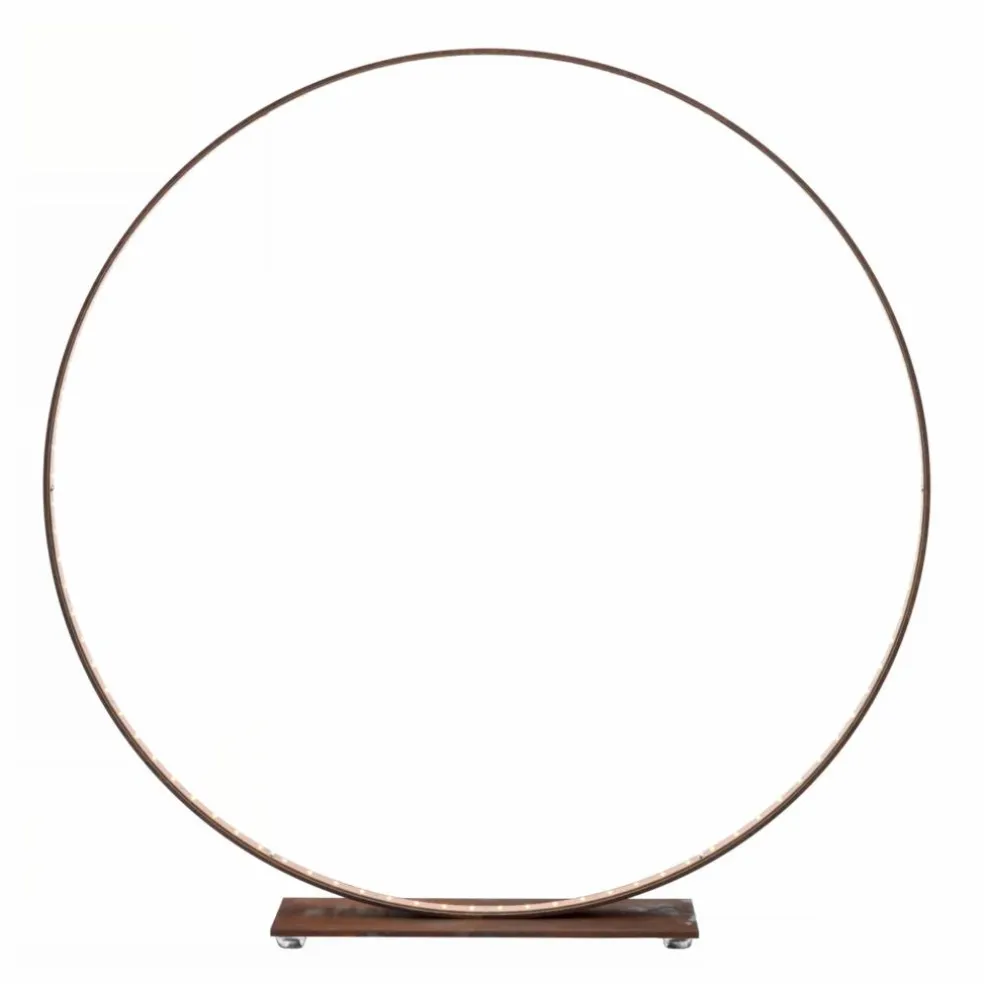 Lampe Cercle Maison de vacances x Le deun | Brun