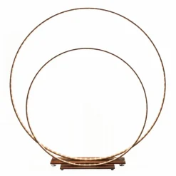 Lampe Cercle Maison de vacances x Le deun | Brun