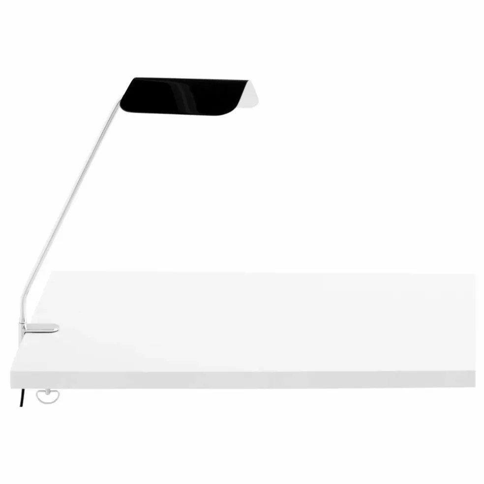 Lampe de bureau à clipser Apex | Noir