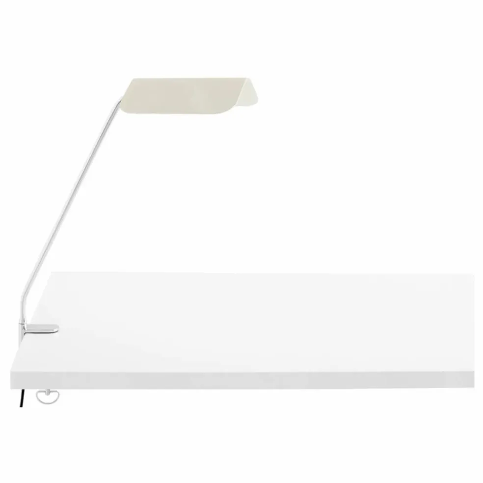 Lampe de bureau à clipser Apex | Blanc