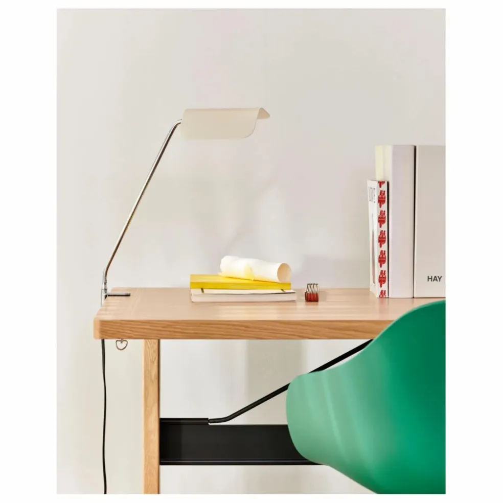 Lampe de bureau à clipser Apex | Blanc