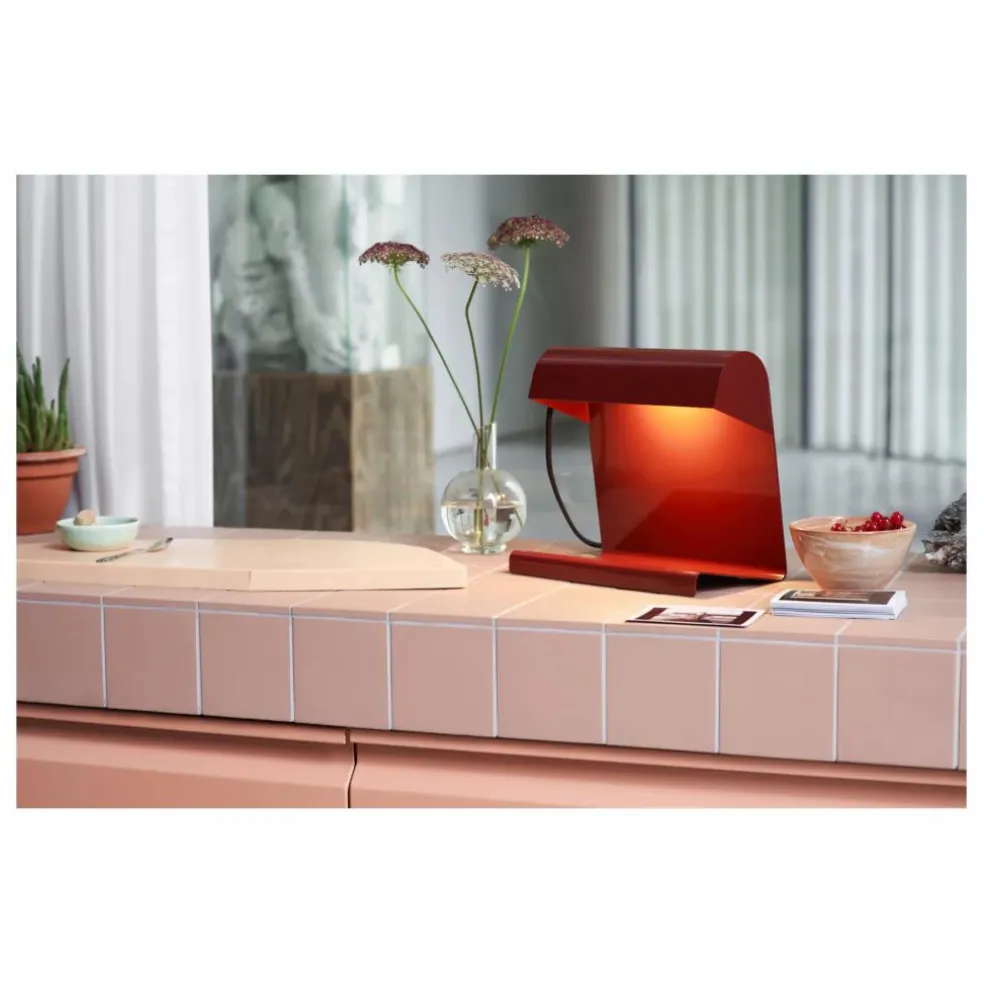Lampe de bureau - Jean Prouvé | Japanese Red