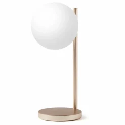 Lampe de bureau LED et support de chargement Bubble | Gold