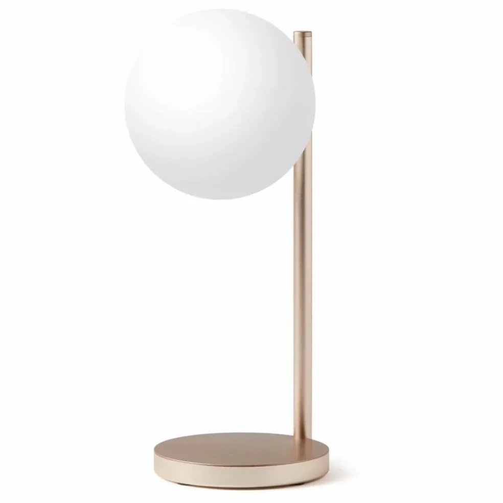 Lampe de bureau LED et support de chargement Bubble | Gold