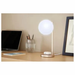 Lampe de bureau LED et support de chargement Bubble | Gold