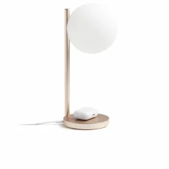Lampe de bureau LED et support de chargement Bubble | Gold