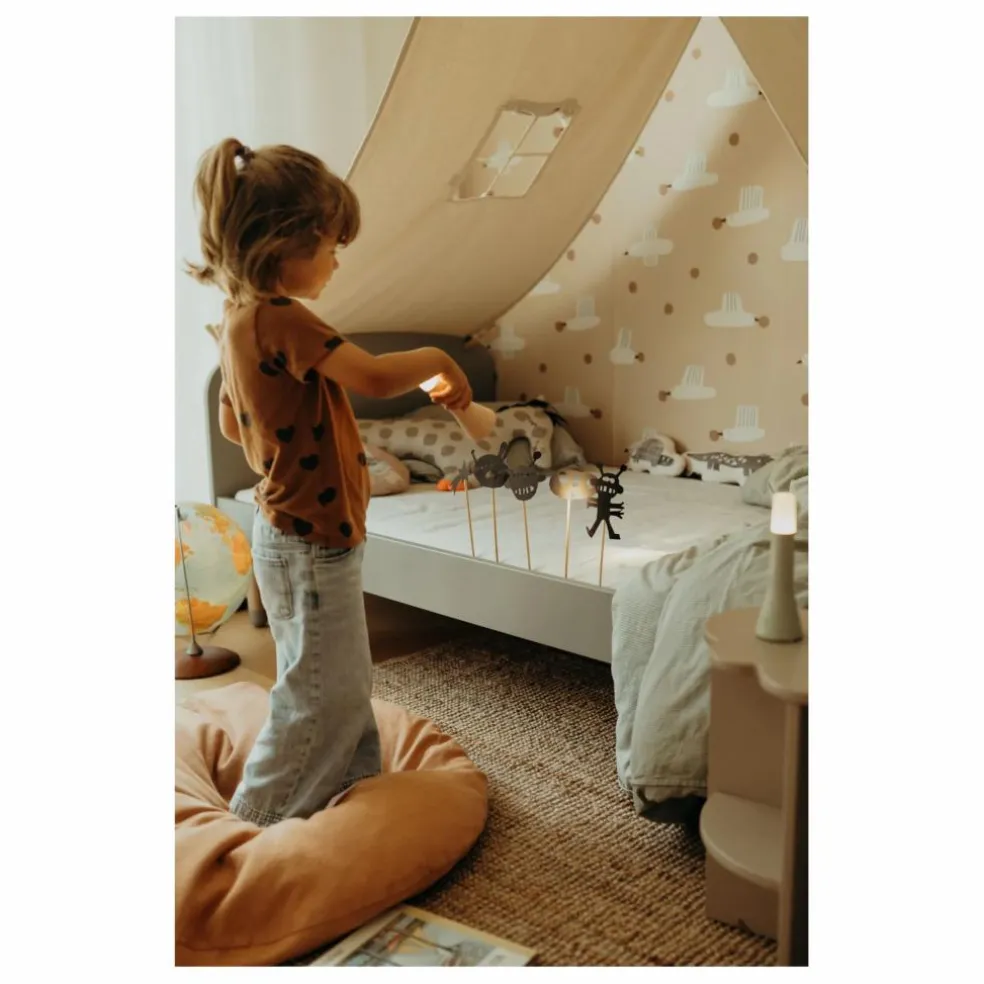 Lampe de poche multi-fonction Flashlight | Rose pâle