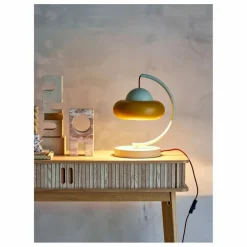 Lampe de table Bubble en métal | Vert amande