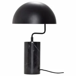 Lampe de table en marbre | Noir