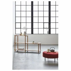 Lampe de table en marbre | Noir
