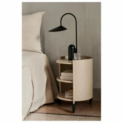 Lampe de table en marbre Arum | Noir