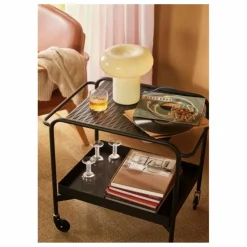 Lampe de table en verre Hues | Vert d'eau