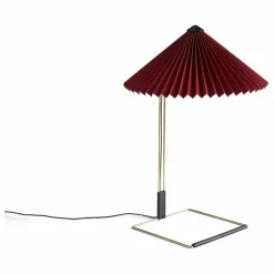 Lampe de table Matin, Inga Sempé | Rouge foncé