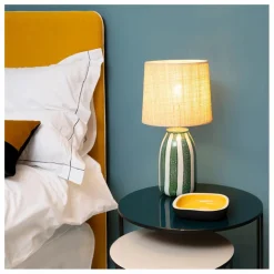Lampe de table Palmaria | Vert