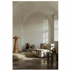 Lampe Dou en rotin