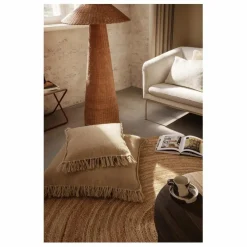Lampe Dou en rotin