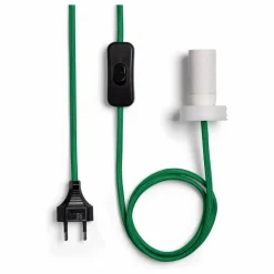 Lampe en porcelaine Hat | Vert