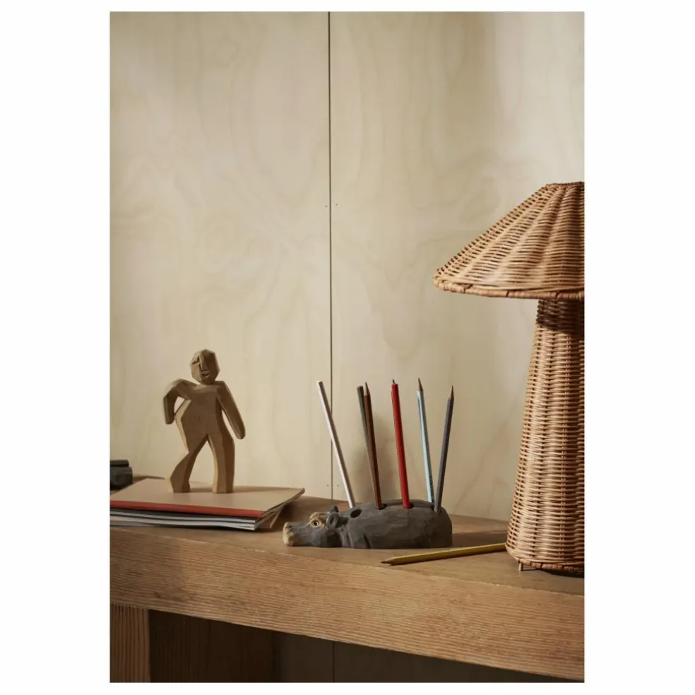 Lampe en rotin Dou