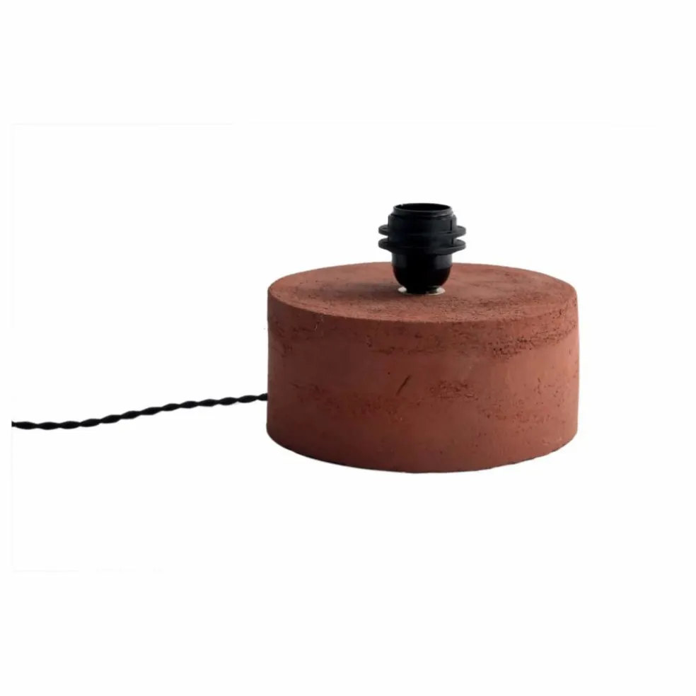 Lampe Kalé en grès | Rouge