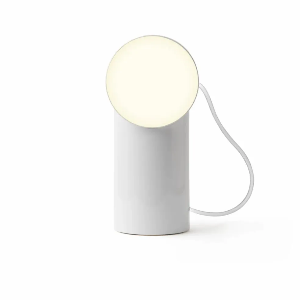Lampe LED à poser Orbe | Blanc