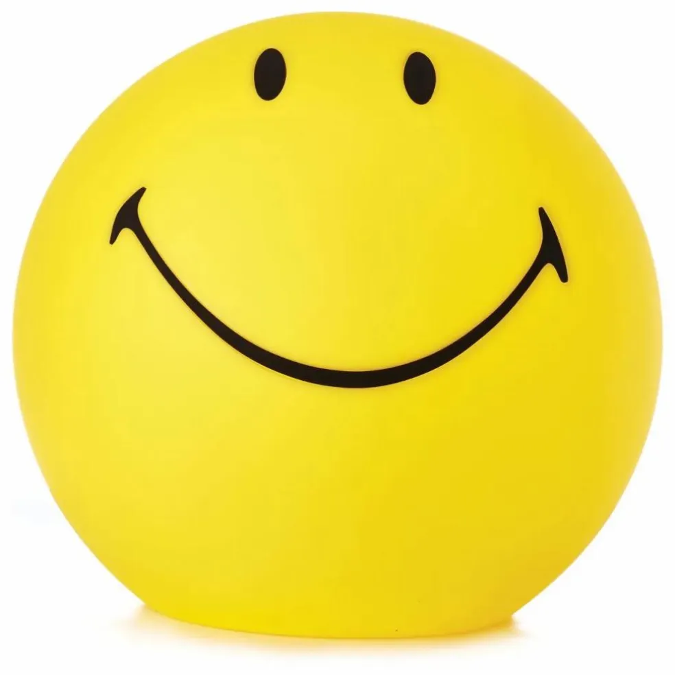 Lampe Smiley - Grand Modèle | Jaune