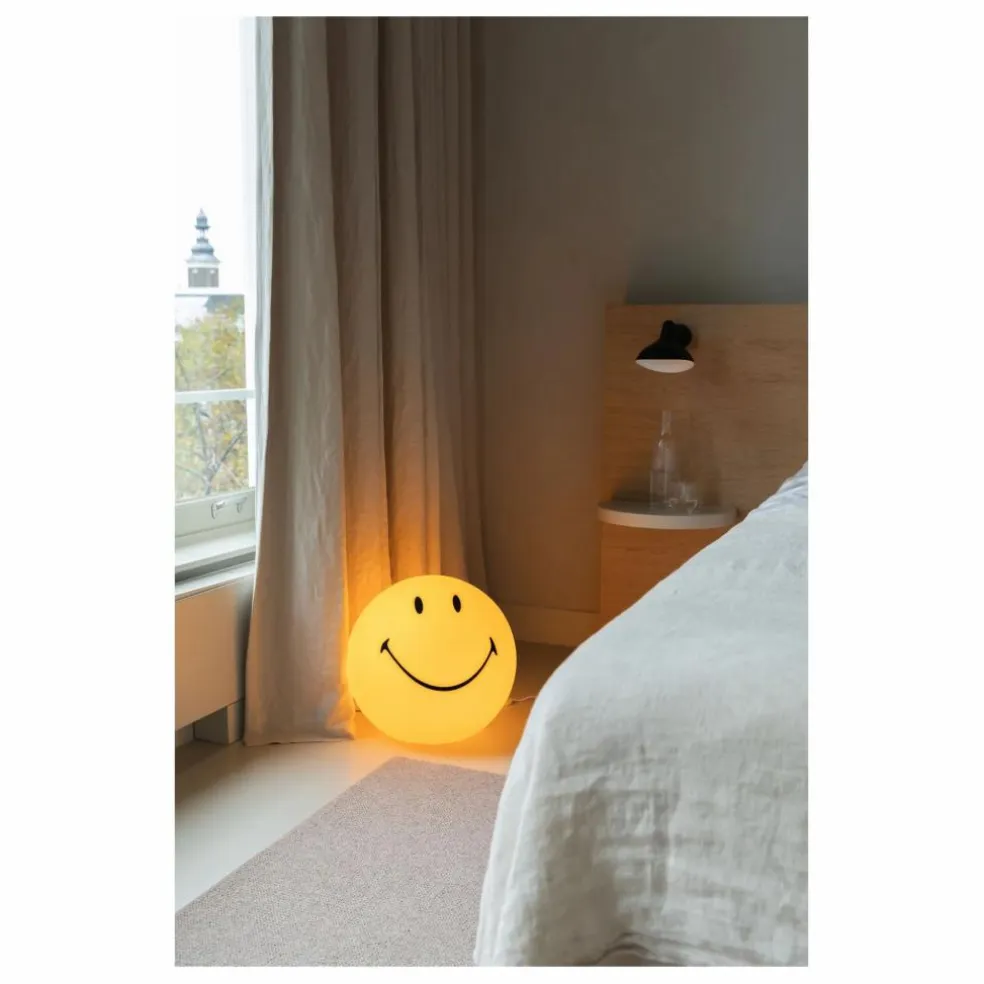 Lampe Smiley - Grand Modèle | Jaune
