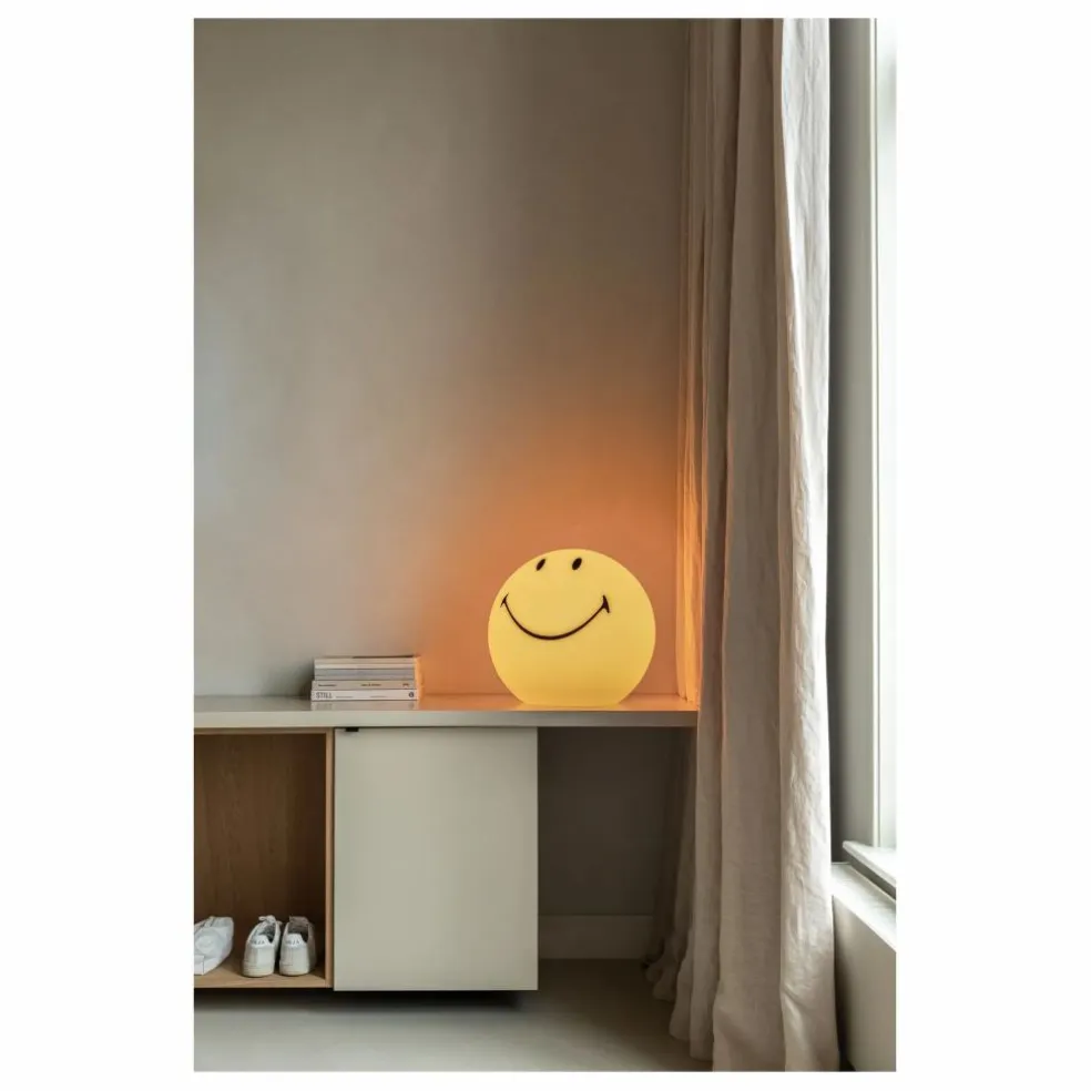 Lampe Smiley - Grand Modèle | Jaune