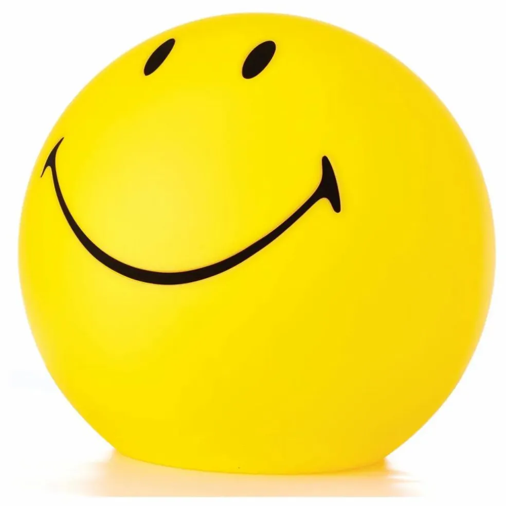 Lampe Smiley - Grand Modèle | Jaune